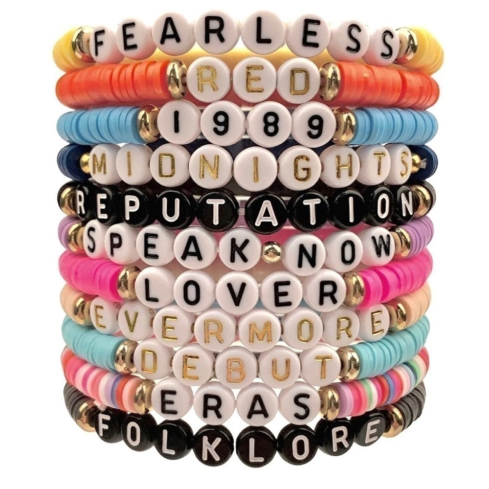 NEW 11-Piece “Swiftie Era” Inspired Boho Beaded Bracelet Set - Picture 3 of 3